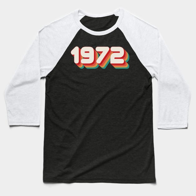 1972 Baseball T-Shirt by n23tees